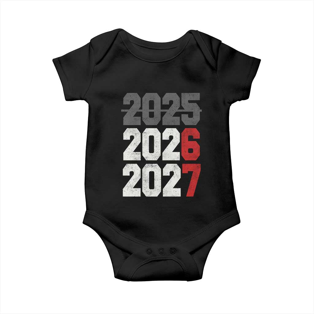 Funny 67 New Year Baby Onesie Happy New Year 2026 2027 Sports Jersey Number - Wonder Print Shop