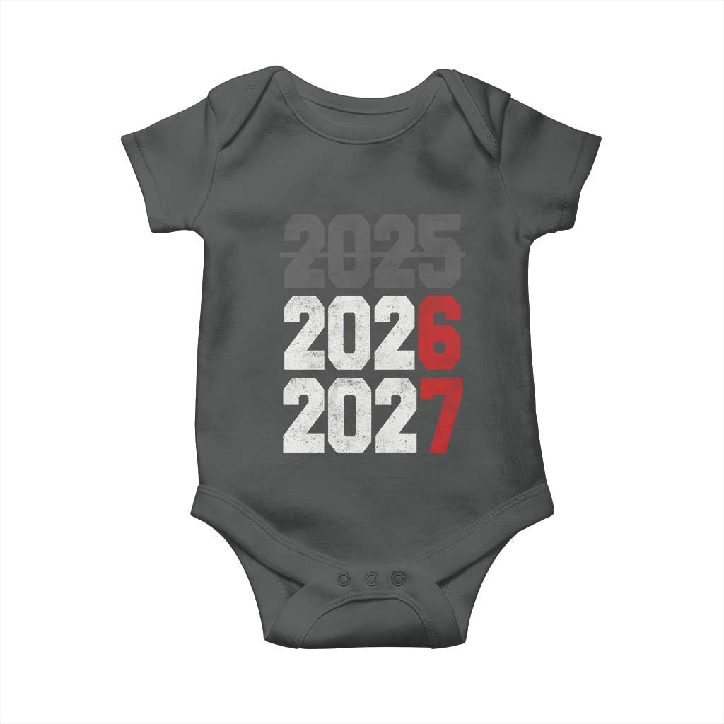 Funny 67 New Year Baby Onesie Happy New Year 2026 2027 Sports Jersey Number - Wonder Print Shop