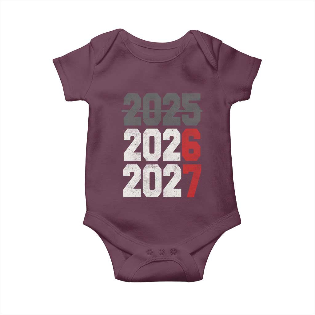 Funny 67 New Year Baby Onesie Happy New Year 2026 2027 Sports Jersey Number - Wonder Print Shop
