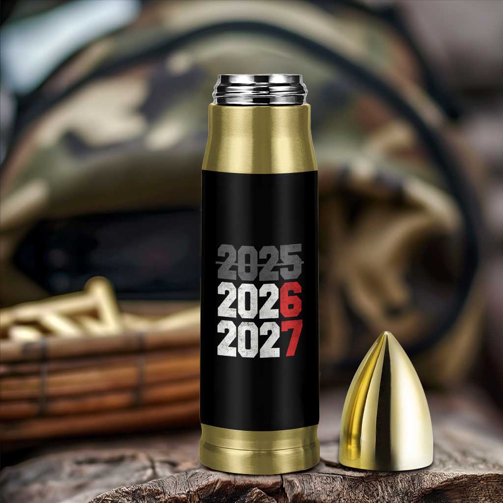 Funny 67 New Year Bullet Tumbler Happy New Year 2026 2027 Sports Jersey Number - Wonder Print Shop