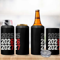 Funny 67 New Year 4 in 1 Can Cooler Tumbler Happy New Year 2026 2027 Sports Jersey Number - Wonder Print Shop