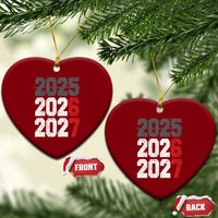 Funny 67 New Year Ceramic Ornament Happy New Year 2026 2027 Sports Jersey Number - Wonder Print Shop