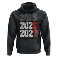 Funny 67 New Year Hoodie Happy New Year 2026 2027 Sports Jersey Number - Wonder Print Shop