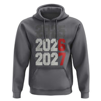 Funny 67 New Year Hoodie Happy New Year 2026 2027 Sports Jersey Number - Wonder Print Shop