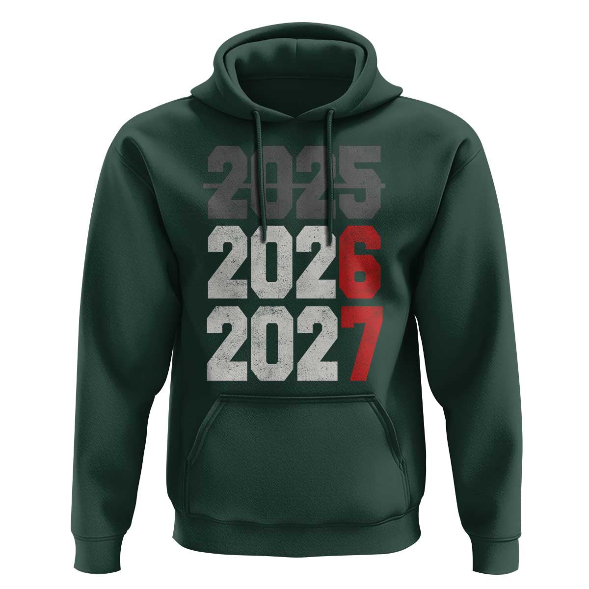 Funny 67 New Year Hoodie Happy New Year 2026 2027 Sports Jersey Number - Wonder Print Shop