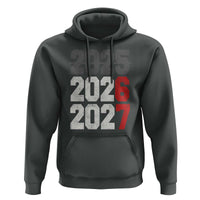 Funny 67 New Year Hoodie Happy New Year 2026 2027 Sports Jersey Number - Wonder Print Shop