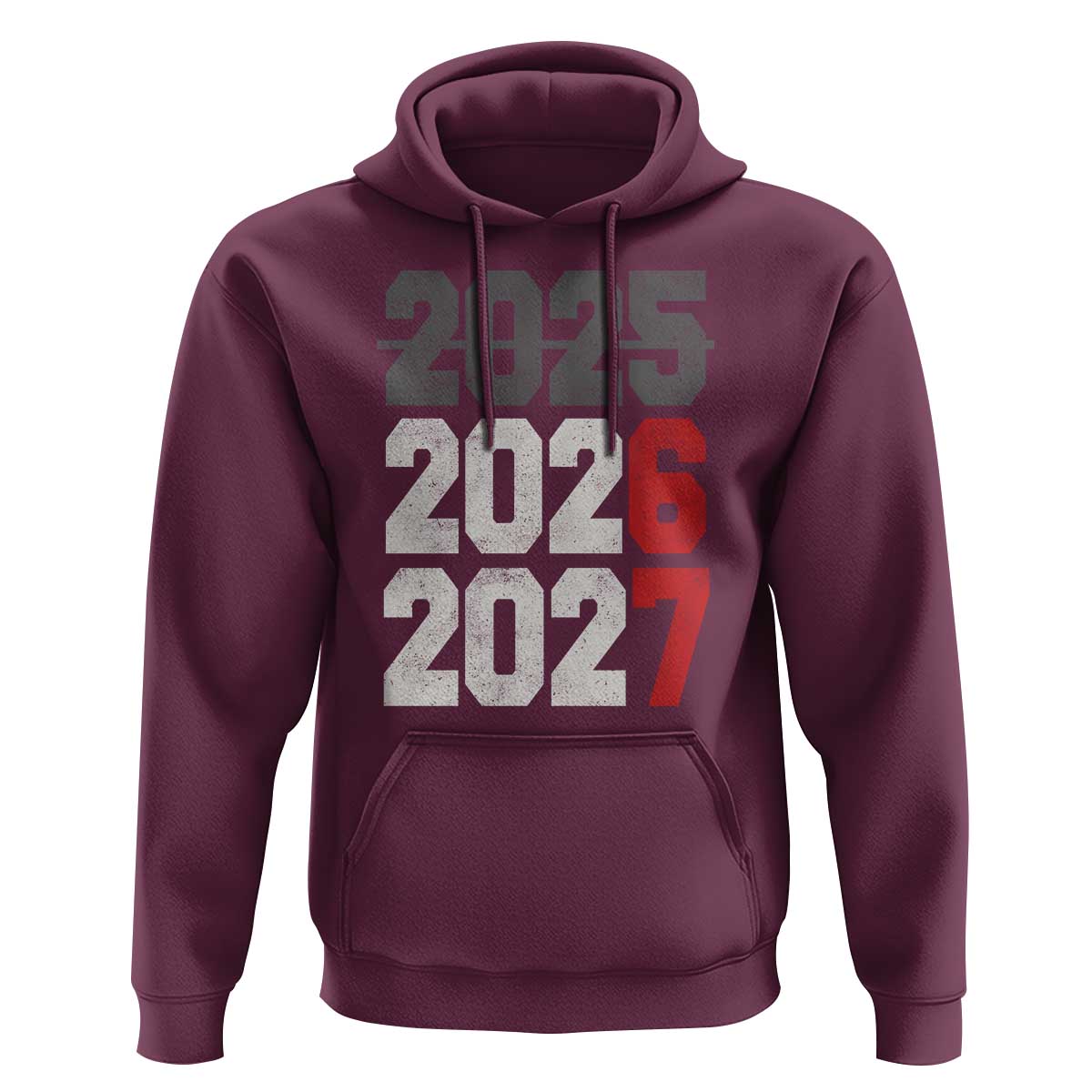 Funny 67 New Year Hoodie Happy New Year 2026 2027 Sports Jersey Number - Wonder Print Shop