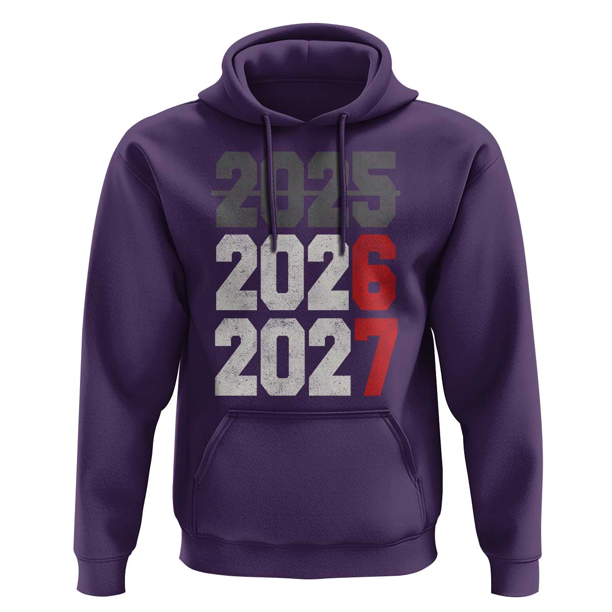 Funny 67 New Year Hoodie Happy New Year 2026 2027 Sports Jersey Number - Wonder Print Shop