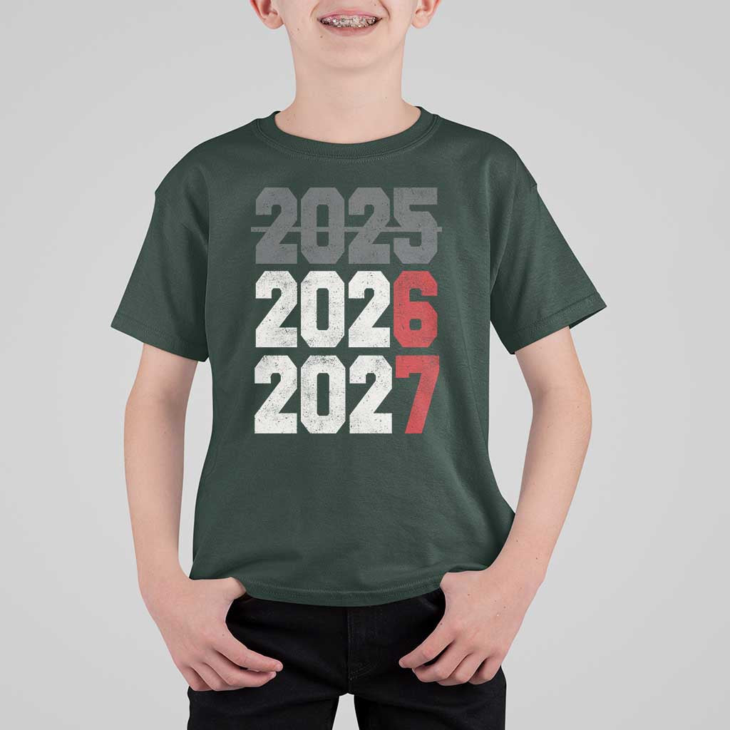 Funny 67 New Year T Shirt For Kid Happy New Year 2026 2027 Sports Jersey Number - Wonder Print Shop