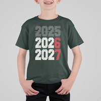 Funny 67 New Year T Shirt For Kid Happy New Year 2026 2027 Sports Jersey Number - Wonder Print Shop