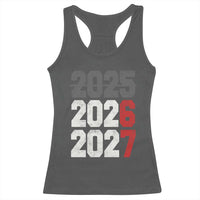 Funny 67 New Year Racerback Tank Top Happy New Year 2026 2027 Sports Jersey Number - Wonder Print Shop