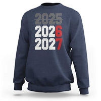 Funny 67 New Year Sweatshirt Happy New Year 2026 2027 Sports Jersey Number - Wonder Print Shop