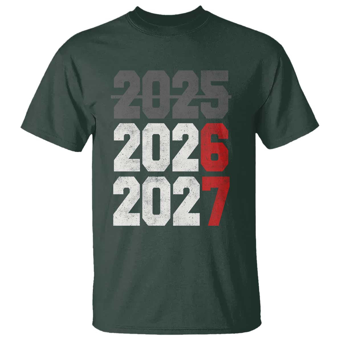 Funny 67 New Year T Shirt Happy New Year 2026 2027 Sports Jersey Number - Wonder Print Shop