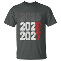 Funny 67 New Year T Shirt Happy New Year 2026 2027 Sports Jersey Number - Wonder Print Shop