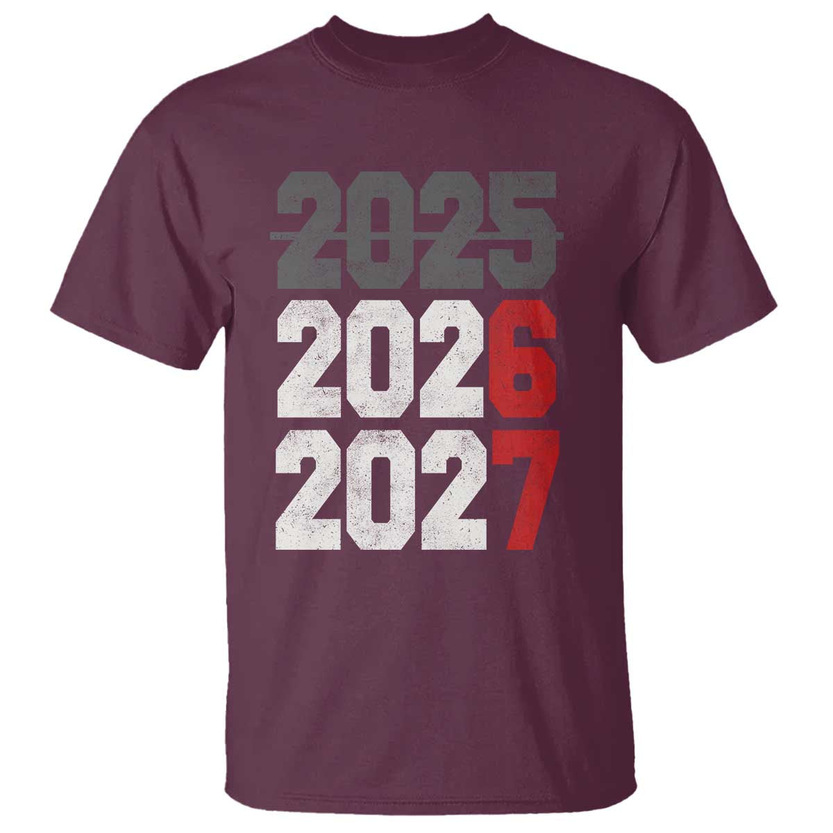 Funny 67 New Year T Shirt Happy New Year 2026 2027 Sports Jersey Number - Wonder Print Shop