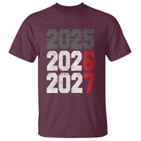 Funny 67 New Year T Shirt Happy New Year 2026 2027 Sports Jersey Number - Wonder Print Shop