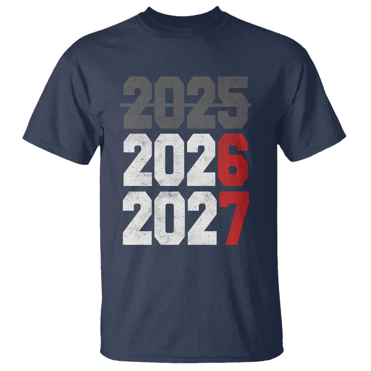 Funny 67 New Year T Shirt Happy New Year 2026 2027 Sports Jersey Number - Wonder Print Shop