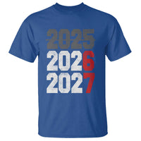 Funny 67 New Year T Shirt Happy New Year 2026 2027 Sports Jersey Number - Wonder Print Shop