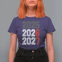 Funny 67 New Year T Shirt For Women Happy New Year 2026 2027 Sports Jersey Number - Wonder Print Shop