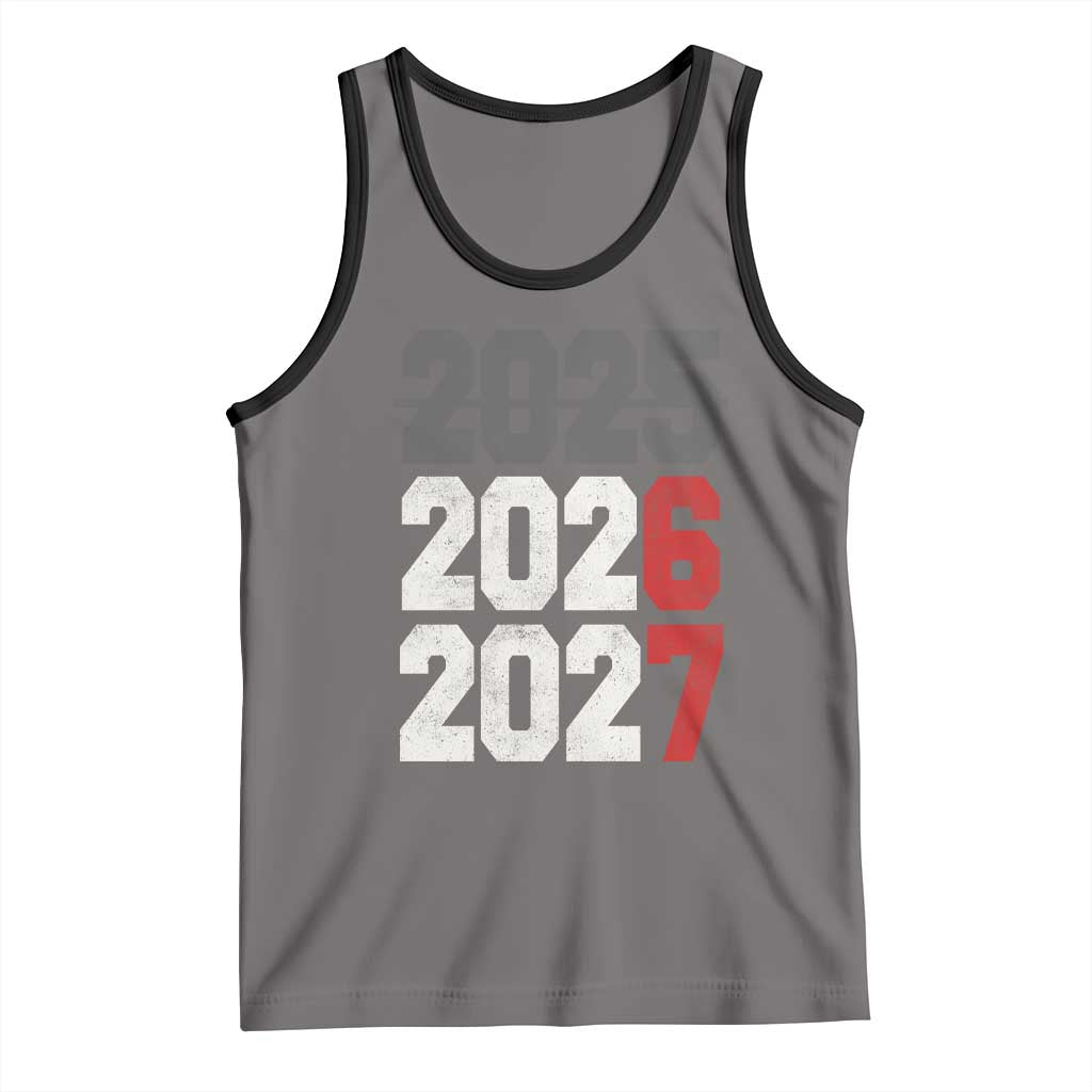 Funny 67 New Year Tank Top Happy New Year 2026 2027 Sports Jersey Number - Wonder Print Shop