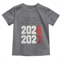 Funny 67 New Year Toddler T Shirt Happy New Year 2026 2027 Sports Jersey Number - Wonder Print Shop