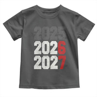 Funny 67 New Year Toddler T Shirt Happy New Year 2026 2027 Sports Jersey Number - Wonder Print Shop