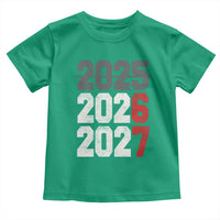 Funny 67 New Year Toddler T Shirt Happy New Year 2026 2027 Sports Jersey Number - Wonder Print Shop