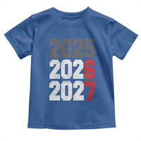 Funny 67 New Year Toddler T Shirt Happy New Year 2026 2027 Sports Jersey Number - Wonder Print Shop