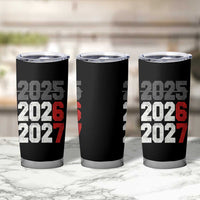 Funny 67 New Year Tumbler Cup Happy New Year 2026 2027 Sports Jersey Number - Wonder Print Shop