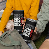 Funny 67 New Year Tumbler Cup Happy New Year 2026 2027 Sports Jersey Number - Wonder Print Shop