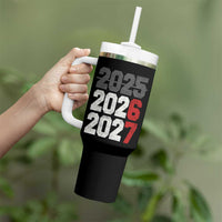 Funny 67 New Year Tumbler With Handle Happy New Year 2026 2027 Sports Jersey Number - Wonder Print Shop