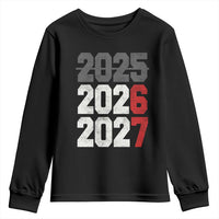Funny 67 New Year Youth Sweatshirt Happy New Year 2026 2027 Sports Jersey Number - Wonder Print Shop