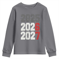 Funny 67 New Year Youth Sweatshirt Happy New Year 2026 2027 Sports Jersey Number - Wonder Print Shop