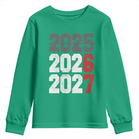 Funny 67 New Year Youth Sweatshirt Happy New Year 2026 2027 Sports Jersey Number - Wonder Print Shop