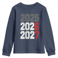 Funny 67 New Year Youth Sweatshirt Happy New Year 2026 2027 Sports Jersey Number - Wonder Print Shop