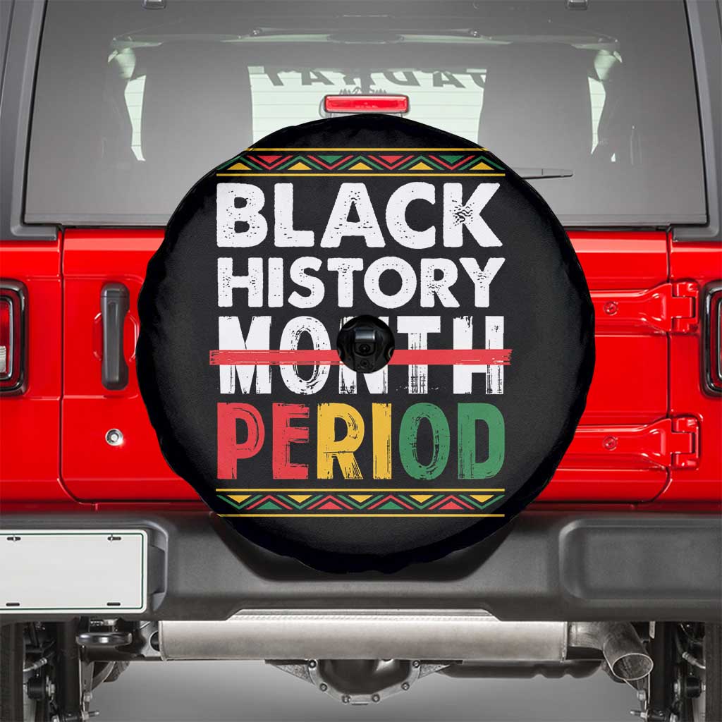 Funny Black History Period Spare Tire Cover Pride African