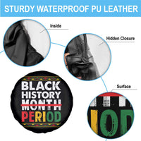 Funny Black History Period Spare Tire Cover Pride African