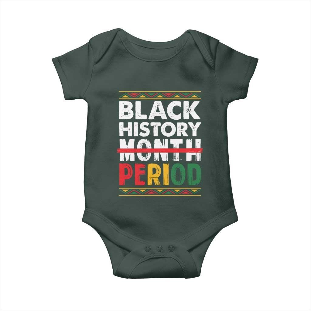 Funny Black History Period Baby Onesie Pride African