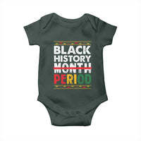 Funny Black History Period Baby Onesie Pride African