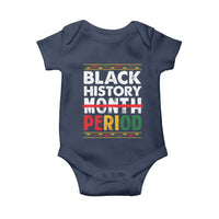 Funny Black History Period Baby Onesie Pride African