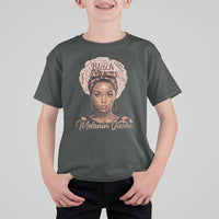 Melanin Queen T Shirt For Kid Proud African American Black Pride