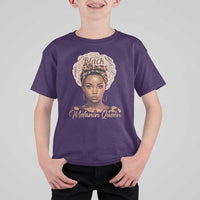 Melanin Queen T Shirt For Kid Proud African American Black Pride