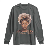 Melanin Queen Long Sleeve Shirt Proud African American Black Pride