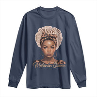 Melanin Queen Long Sleeve Shirt Proud African American Black Pride