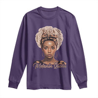 Melanin Queen Long Sleeve Shirt Proud African American Black Pride