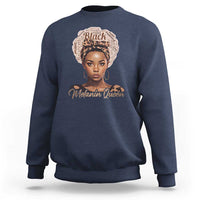 Melanin Queen Sweatshirt Proud African American Black Pride
