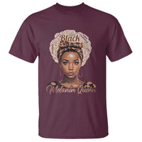 Melanin Queen T Shirt Proud African American Black Pride