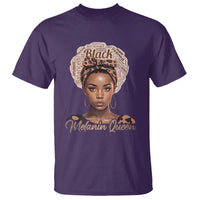 Melanin Queen T Shirt Proud African American Black Pride