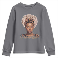 Melanin Queen Youth Sweatshirt Proud African American Black Pride