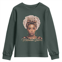 Melanin Queen Youth Sweatshirt Proud African American Black Pride